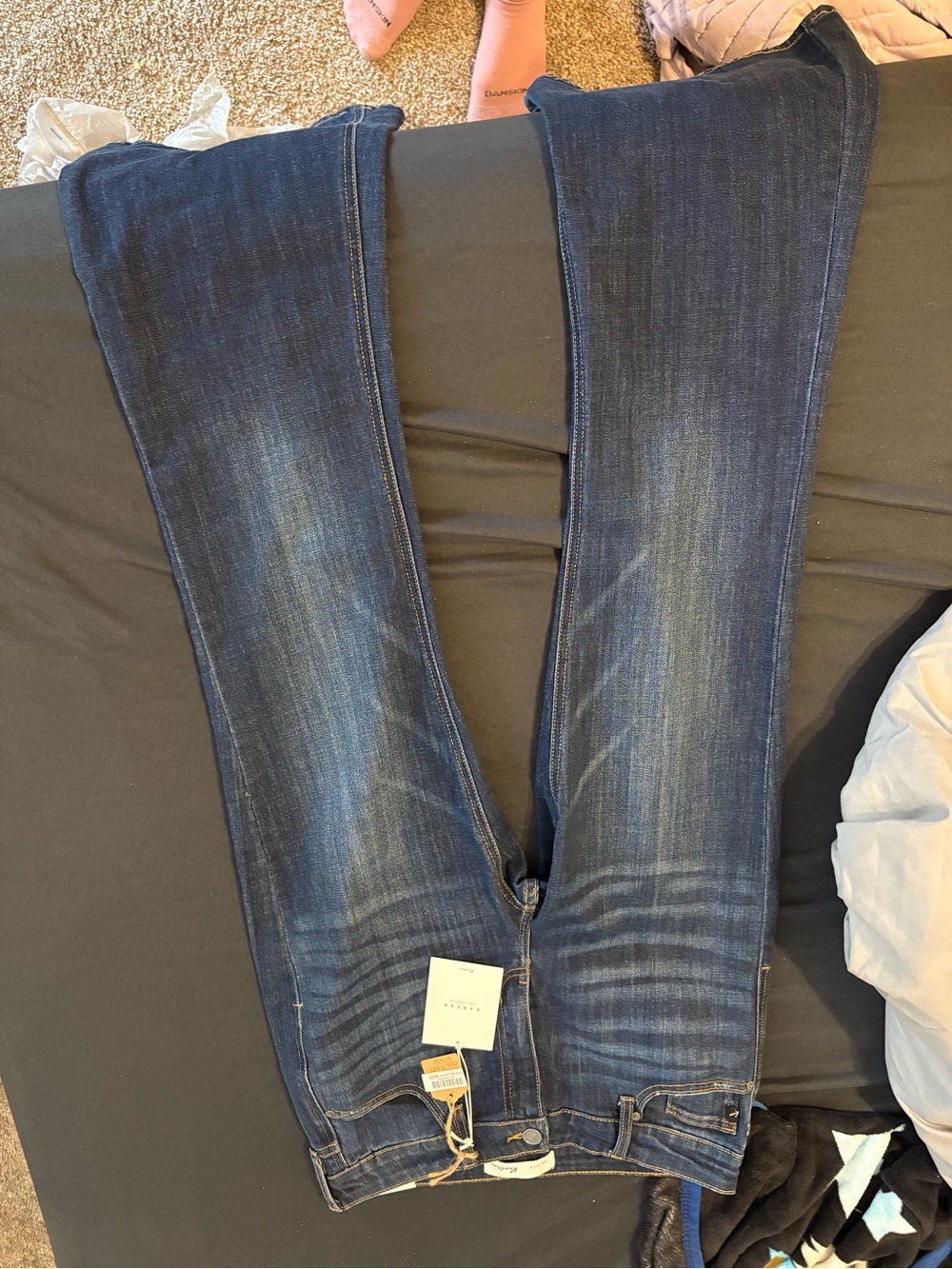 KanCan Dark Blue Flare Jeans